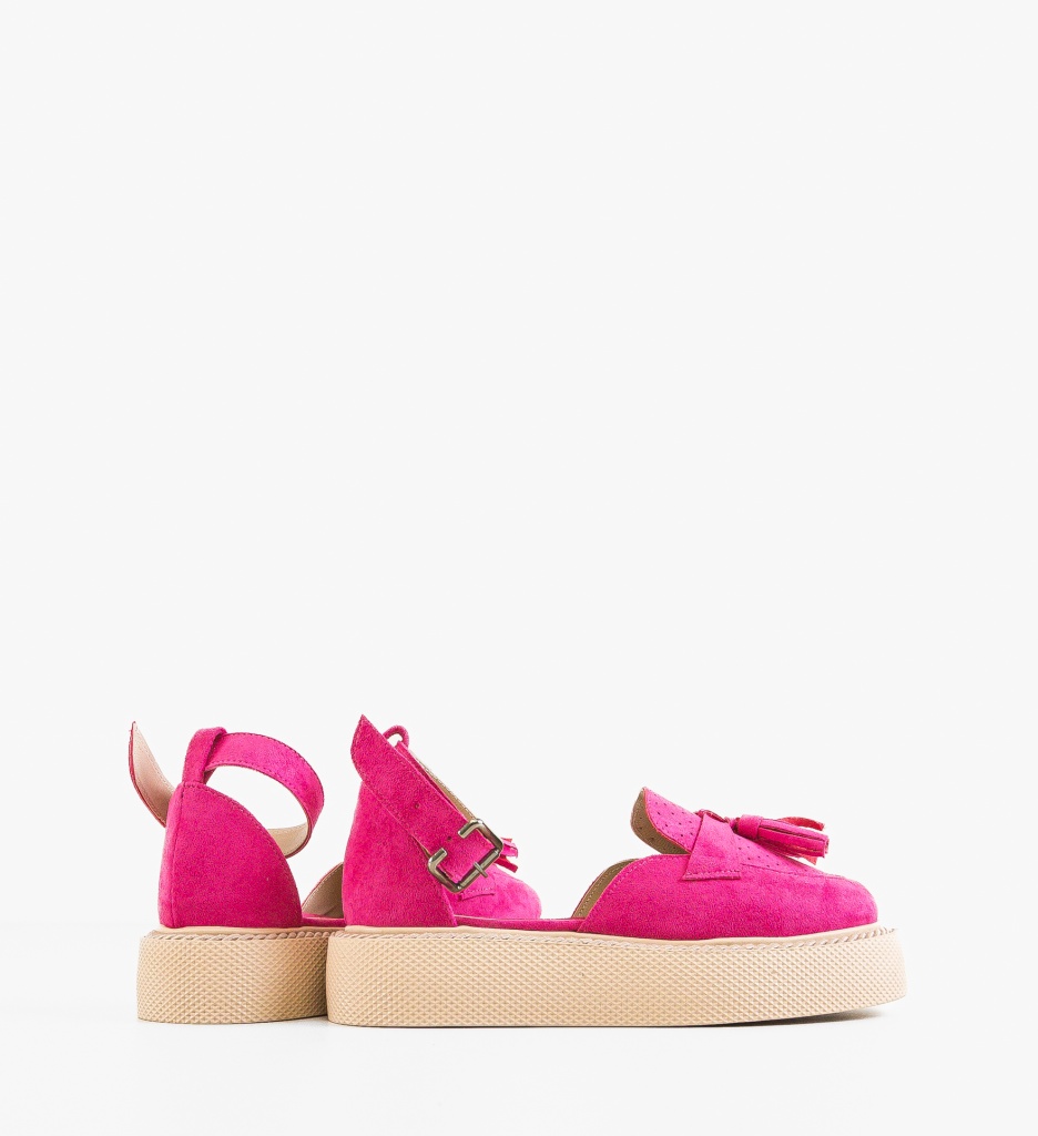 Pantofi Casual Kastor Fuchsia - Confort și Stil - imagine 5