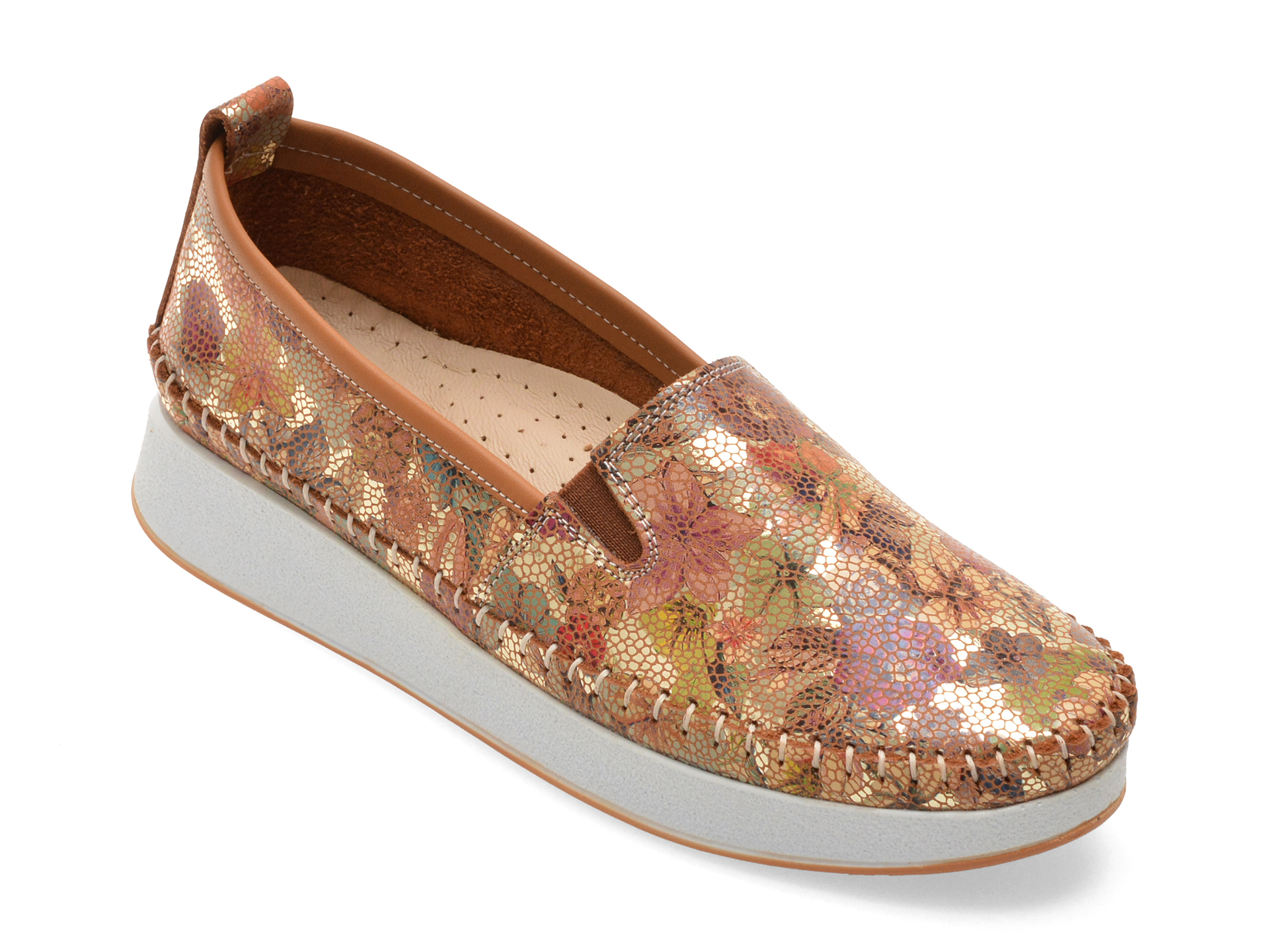 Pantofi Flavia Passini Multicolor Piele Naturală