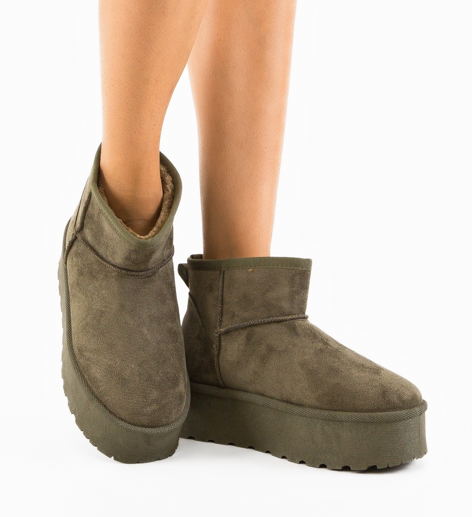 Cizme UG Latte Khaki - Confort și Stil - imagine 2