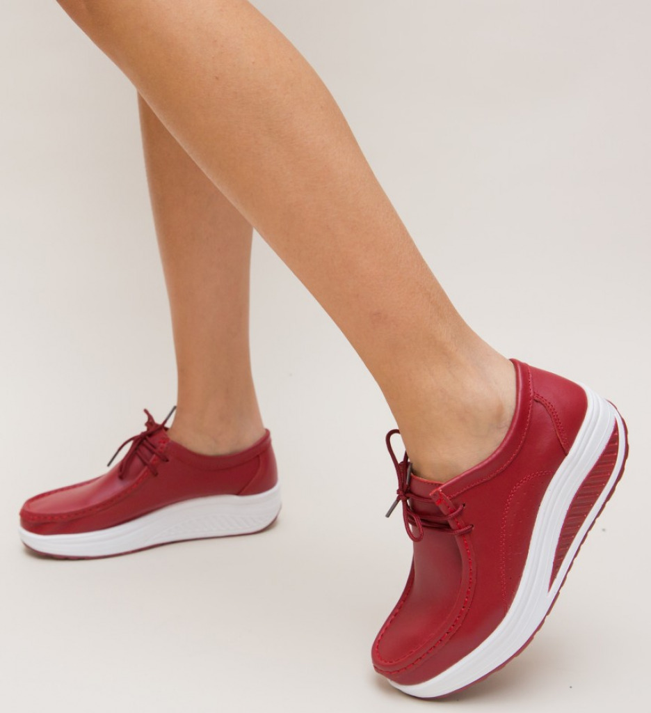 Pantofi Casual Roly Rosii - Stil și Confort