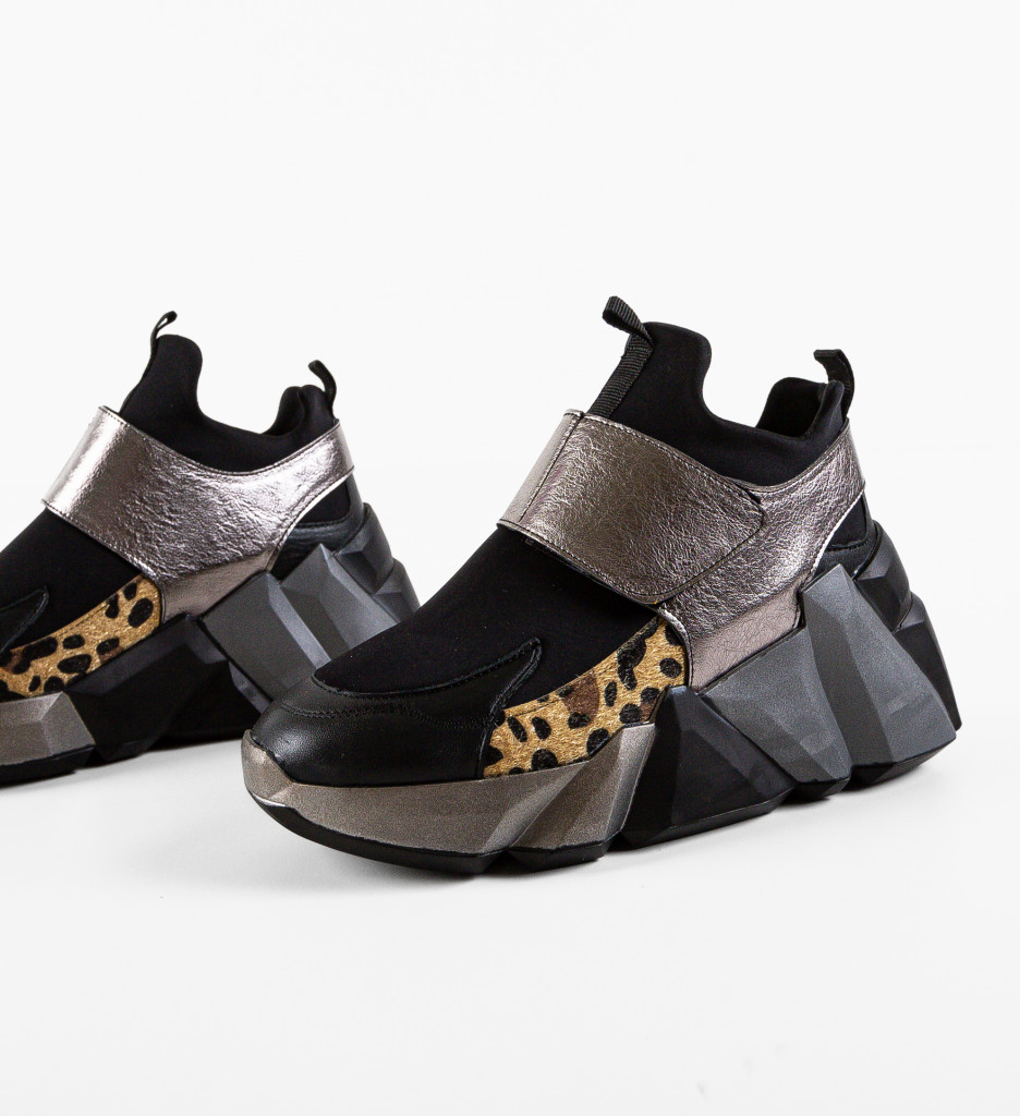 Sneakers Bonbo Negri 2 - Confort și Stil - imagine 5