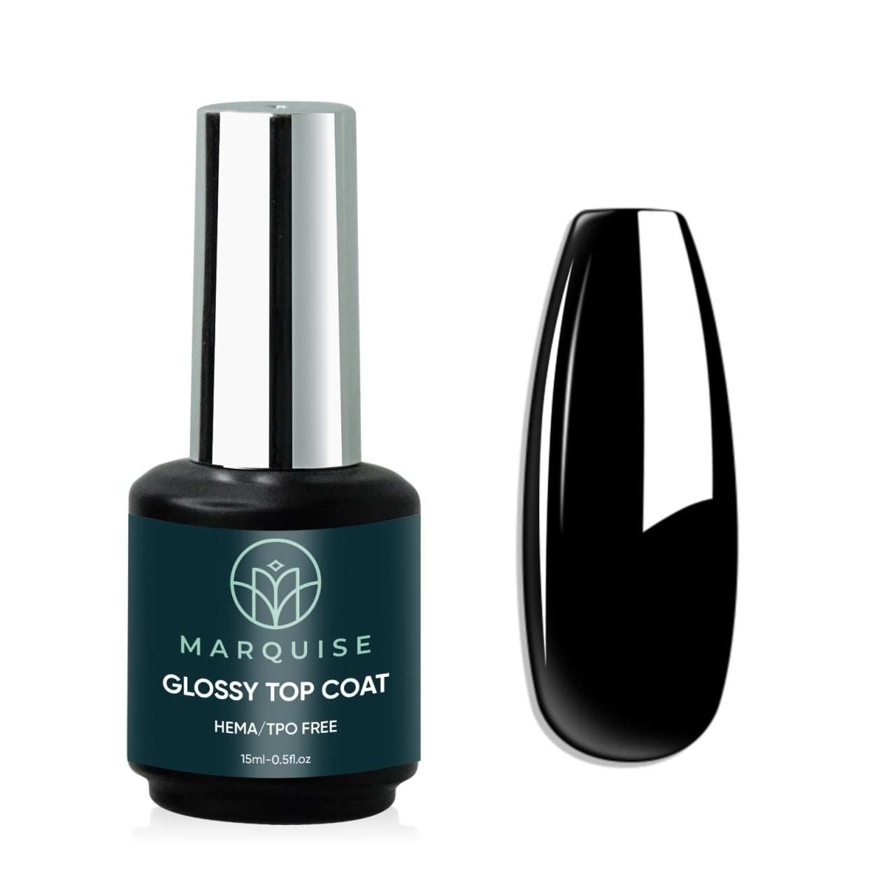 Top Coat Glossy HEMA Free Marquise 15ml