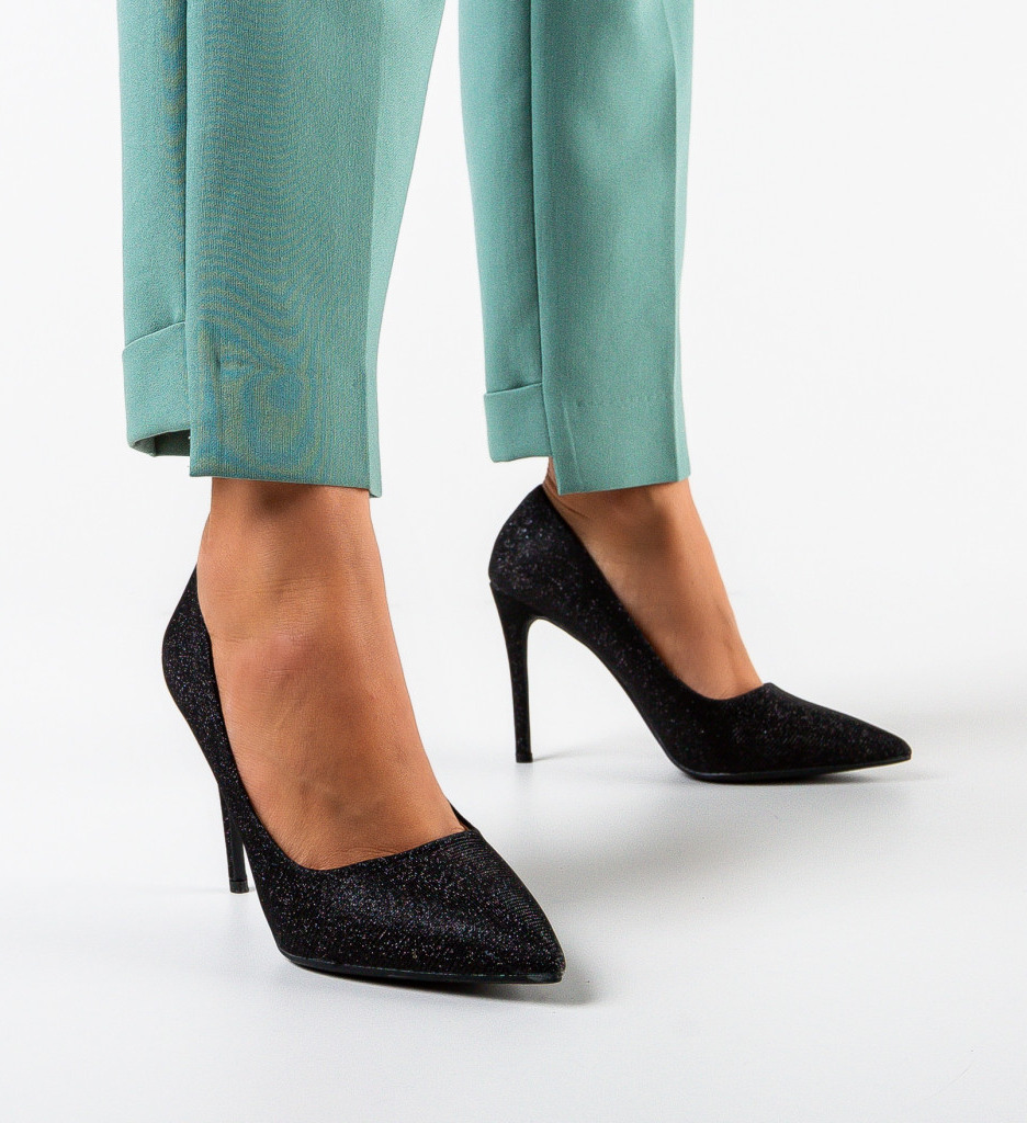 Pantofi cu toc Sharp Negri - Eleganță Asigurată