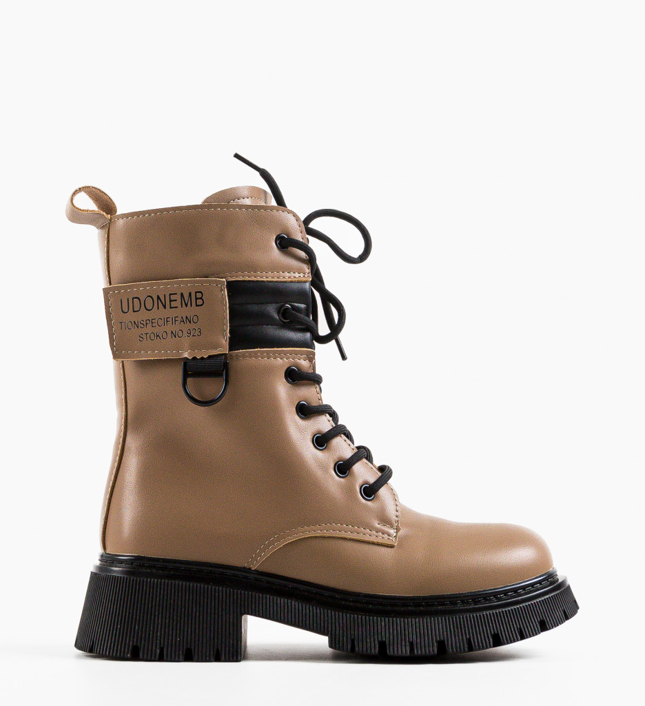 Ghete Dama Khaki Udonem | Stil si Confort - imagine 5
