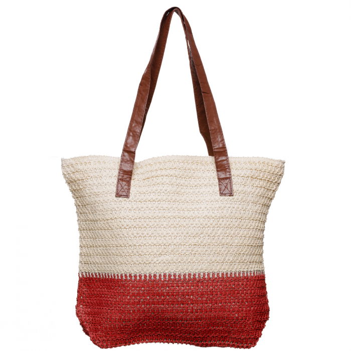 Geanta Shopika Impletita Tricolora - Stil Unic