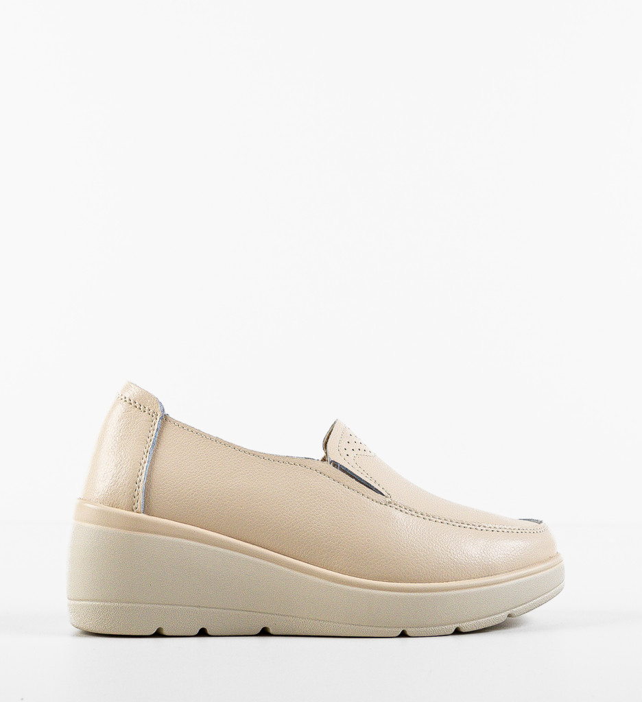 Pantofi Casual Sanam Bej - Confort și Stil Zilnic - imagine 4