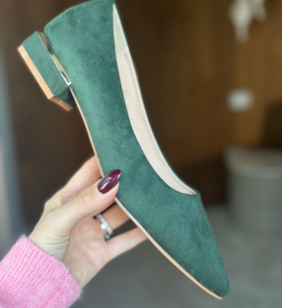 Pantofi dama Depere Verizi - Eleganță și Stil - imagine 2