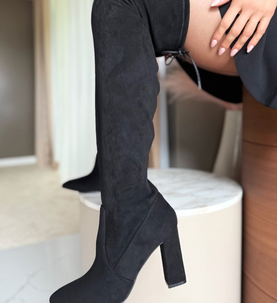 Cizme Dama Vister Negre - Eleganță și Confort - imagine 4