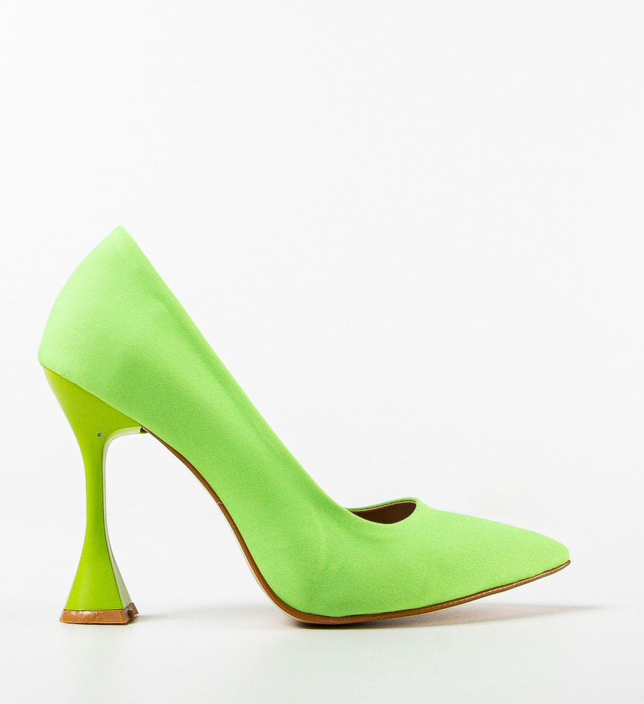 Pantofi Toc Rimo Verzi | Look Unic - imagine 4