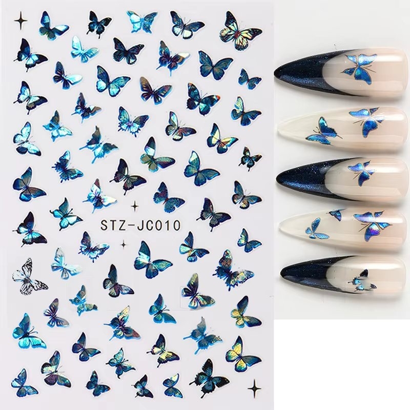 Abtibilduri Unghii Marquise Albastru - Nail Art Rapid