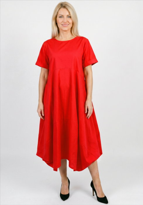 Rochie Midi Bumbac Oversize | Shopika Romania