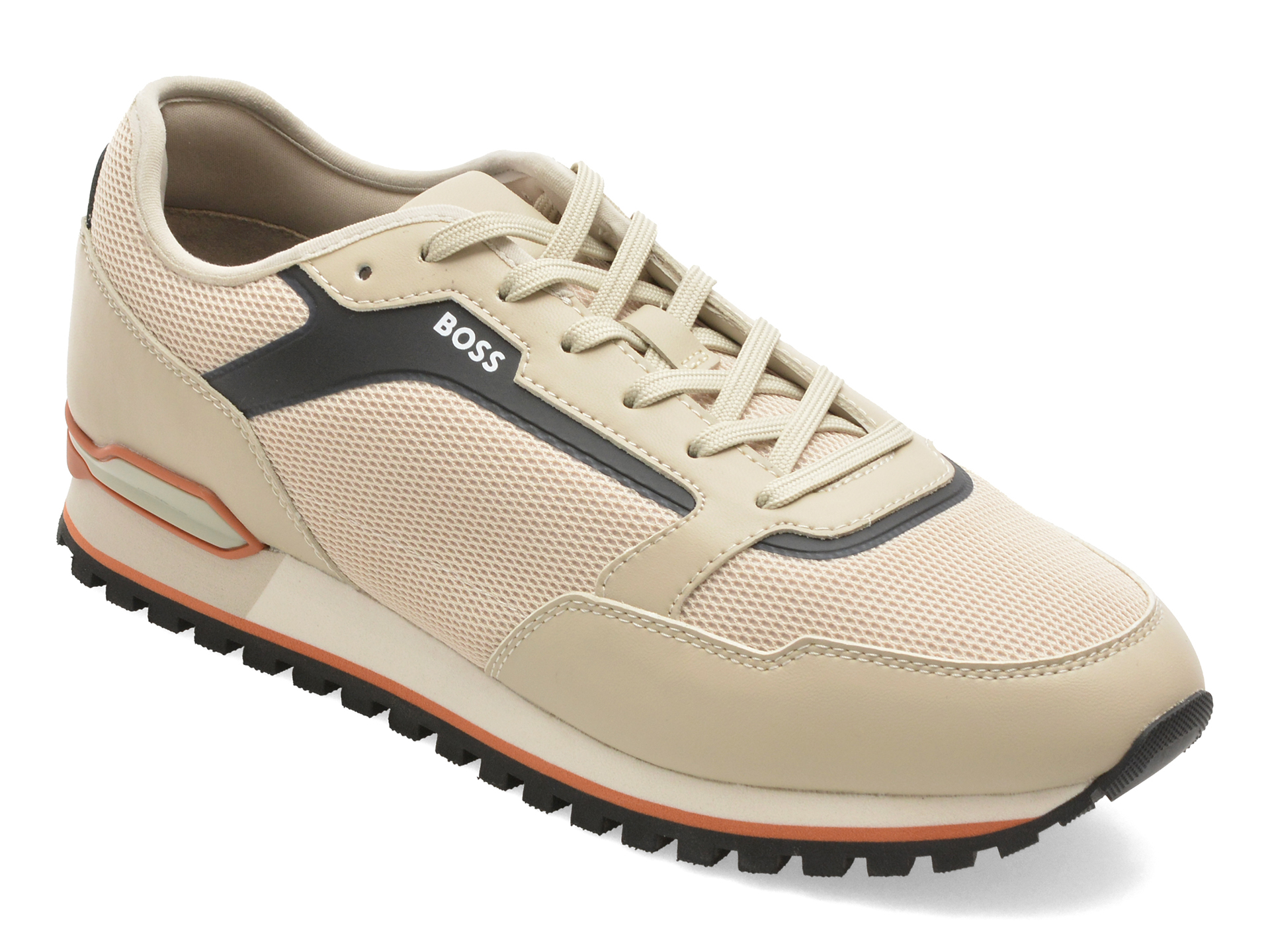 Pantofi Sport BOSS Beje Textil | Confort Elegan