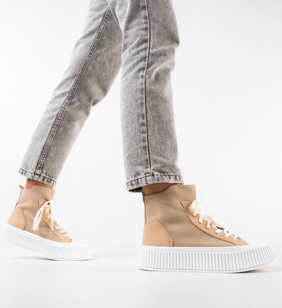 Pantofi Sport Dama Dork Khaki | Confort si Stil - imagine 3