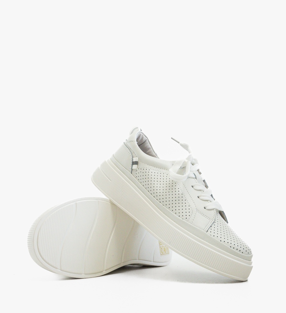 Pantofi Casual Papaye Albi – Eleganță și Confort - imagine 7