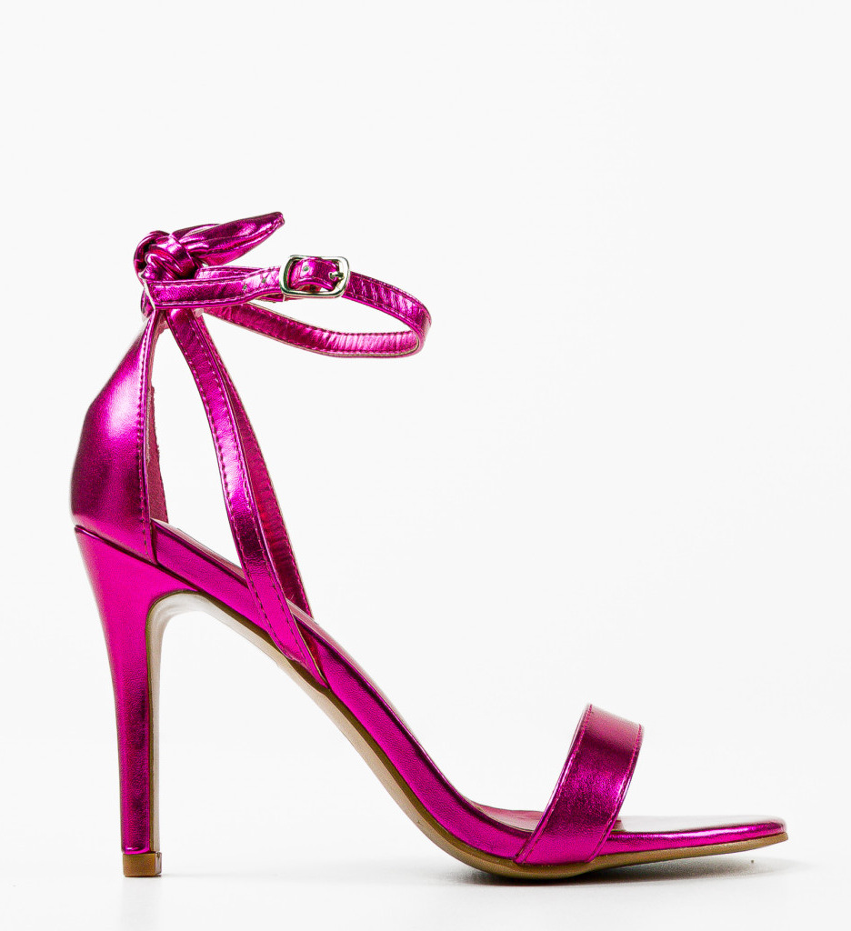 Sandale Toc Tammie Fuchsia | Eleganță și Stil - imagine 6