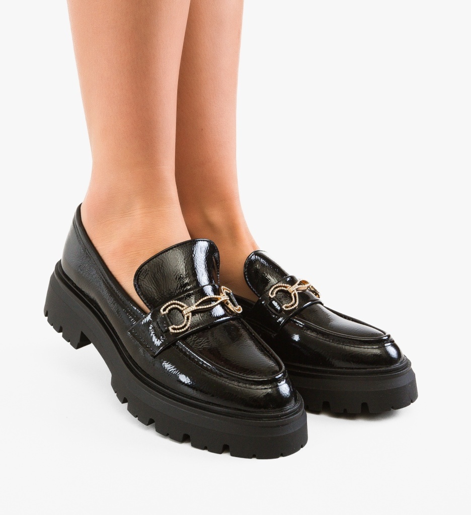 Pantofi Casual Dama Dyyam Negri | Stil și Confort