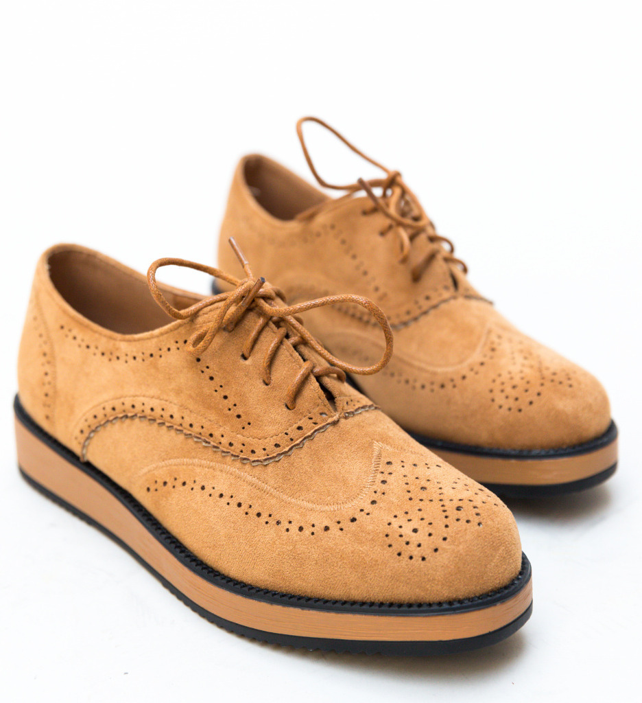 Pantofi Casual Devonk Camel Confort și Stil - imagine 5