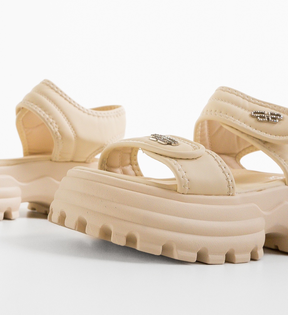Sandale Dama Fulgrim Bej | Elegante si Confortabile - imagine 5