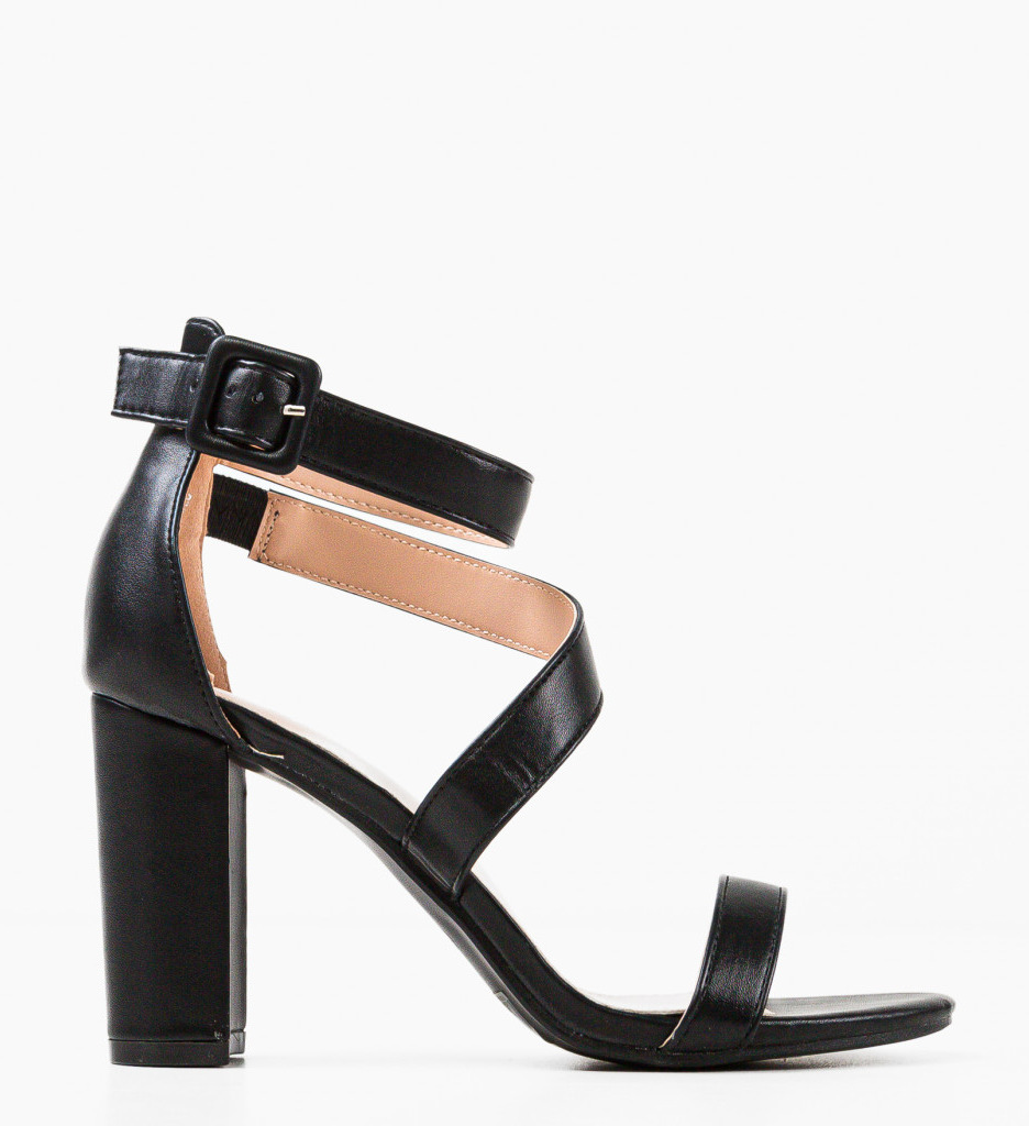 Sandale Philiber Negre Elegante - imagine 4