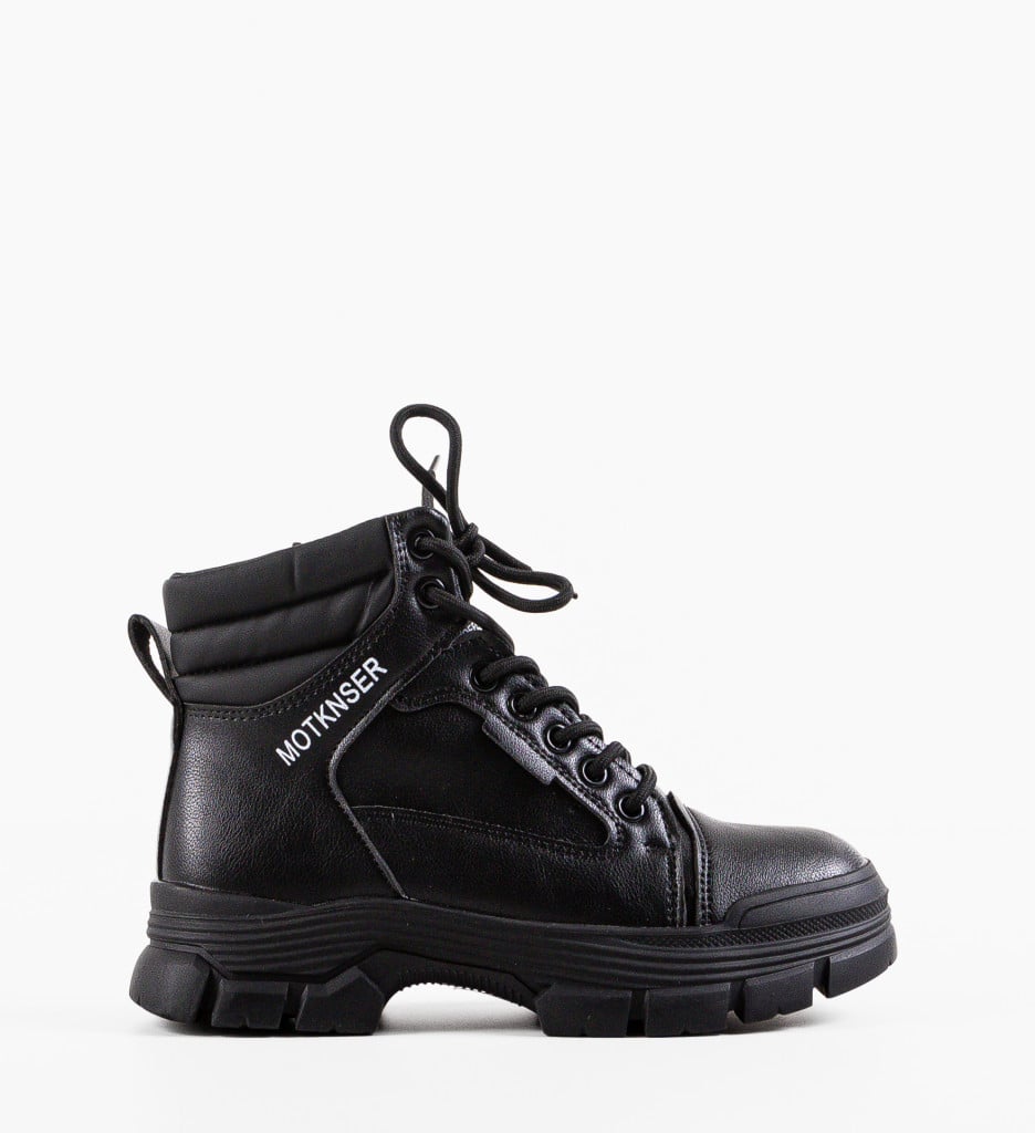 Ghete Motser Negre - Stil și Confort Premium - imagine 4