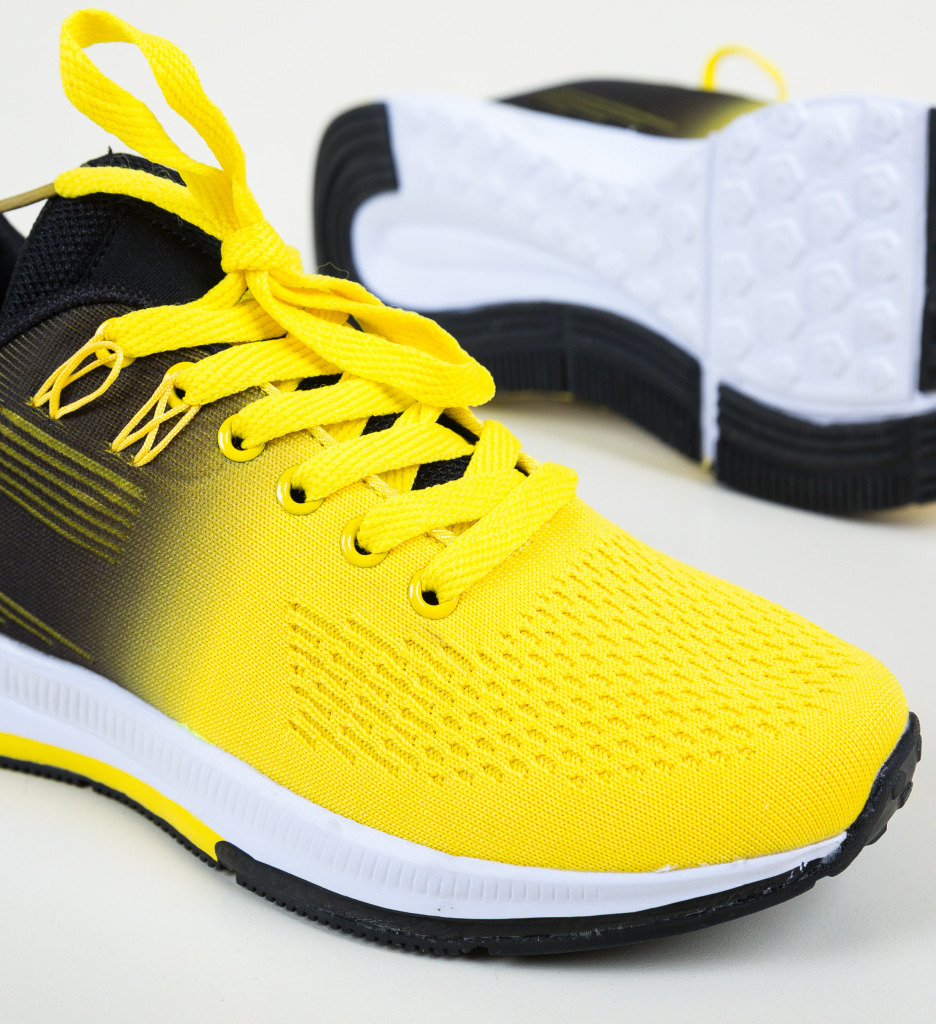 Pantofi Sport Honor Galbeni - Confort și Stil - imagine 7