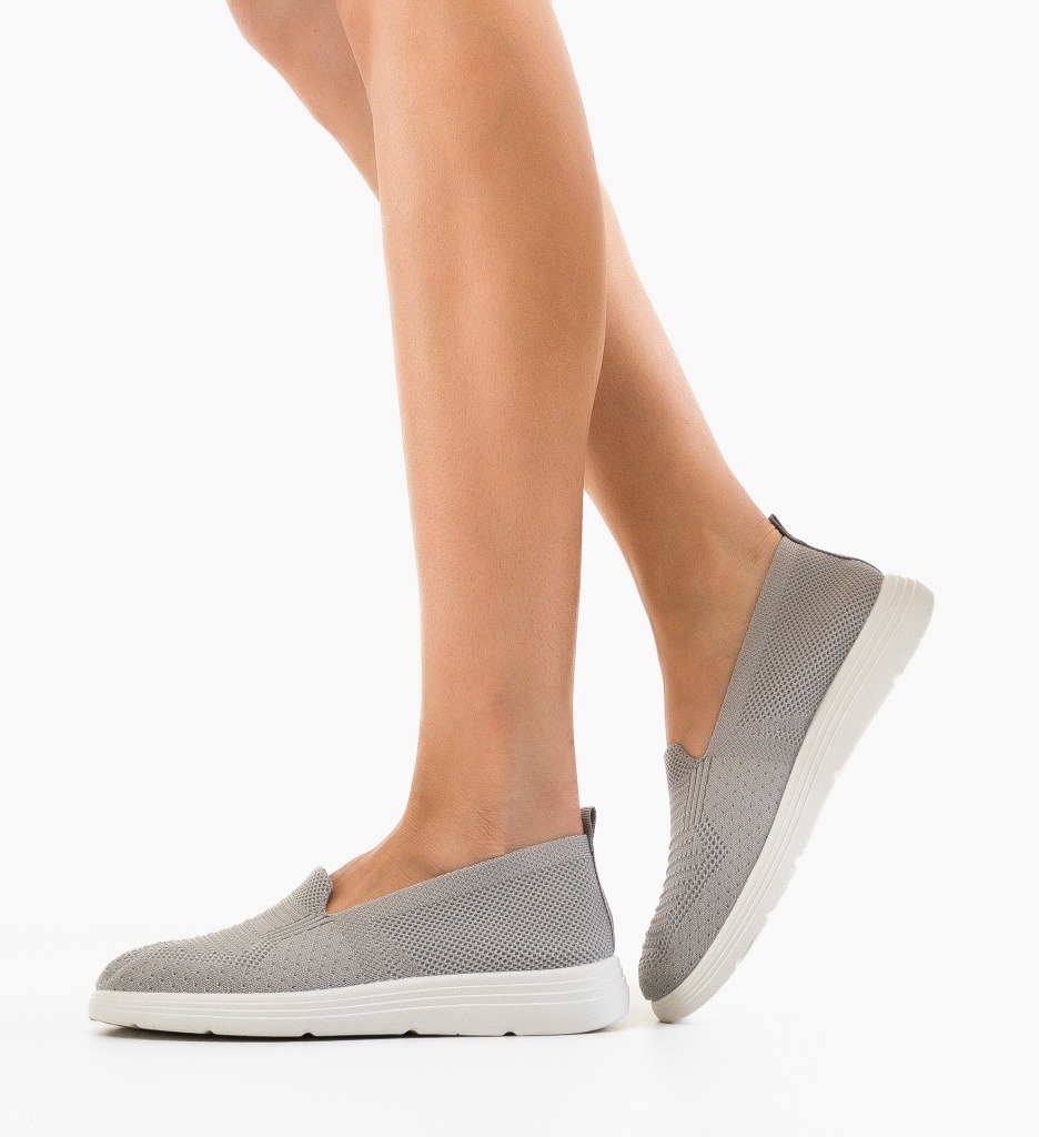 Espadrile Dama Thato Gri - Confort și Stil Casual - imagine 3