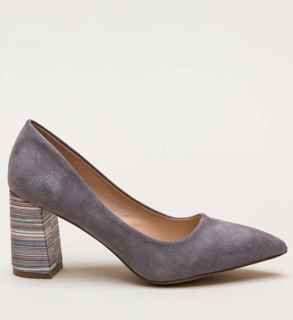 Pantofi Ferne Gri - Stil și Eleganță Asigurată - imagine 10