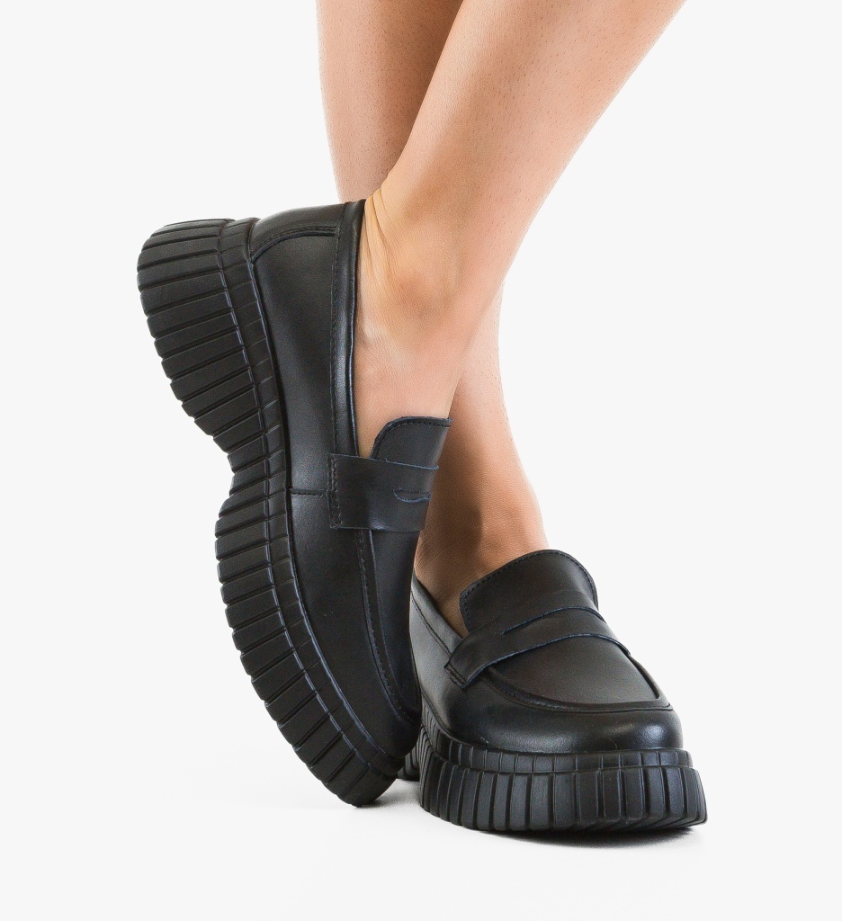 Pantofi Casual Kalte Negri - Confort și Stil - imagine 2