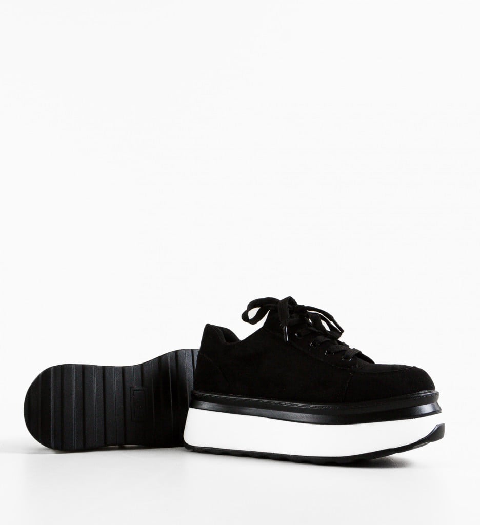 Pantofi Casual Kampus Negri - Confort și Stil - imagine 12