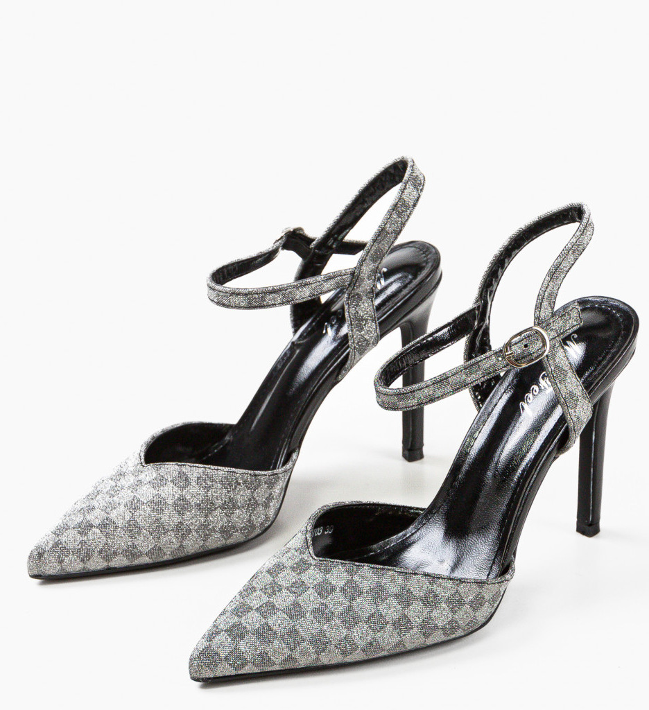 Pantofi dama Valborg Negri cu Toc Eleganți - imagine 7