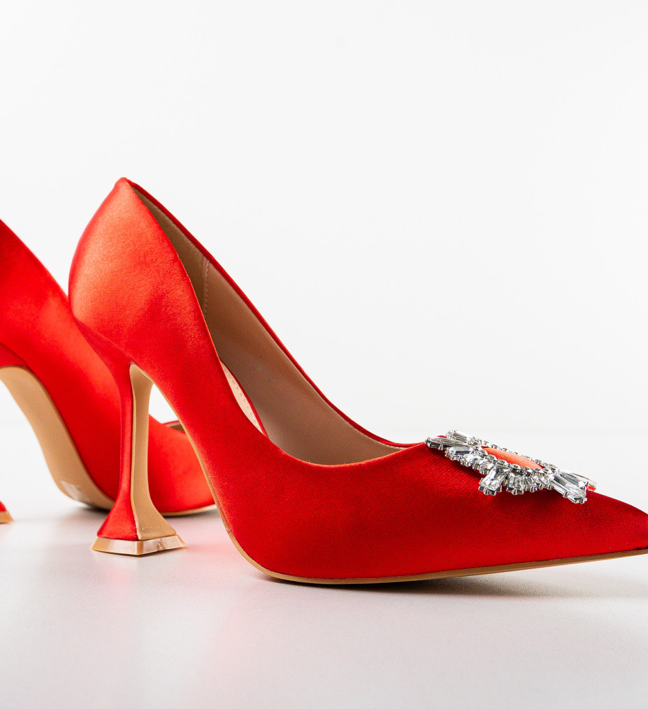 Pantofi Nafeesa Rosii - Eleganță și Stil - imagine 7