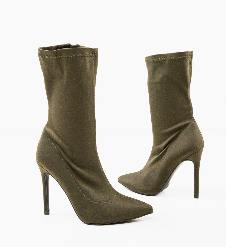 Botine Dama Broome Verzi Elegante - imagine 9