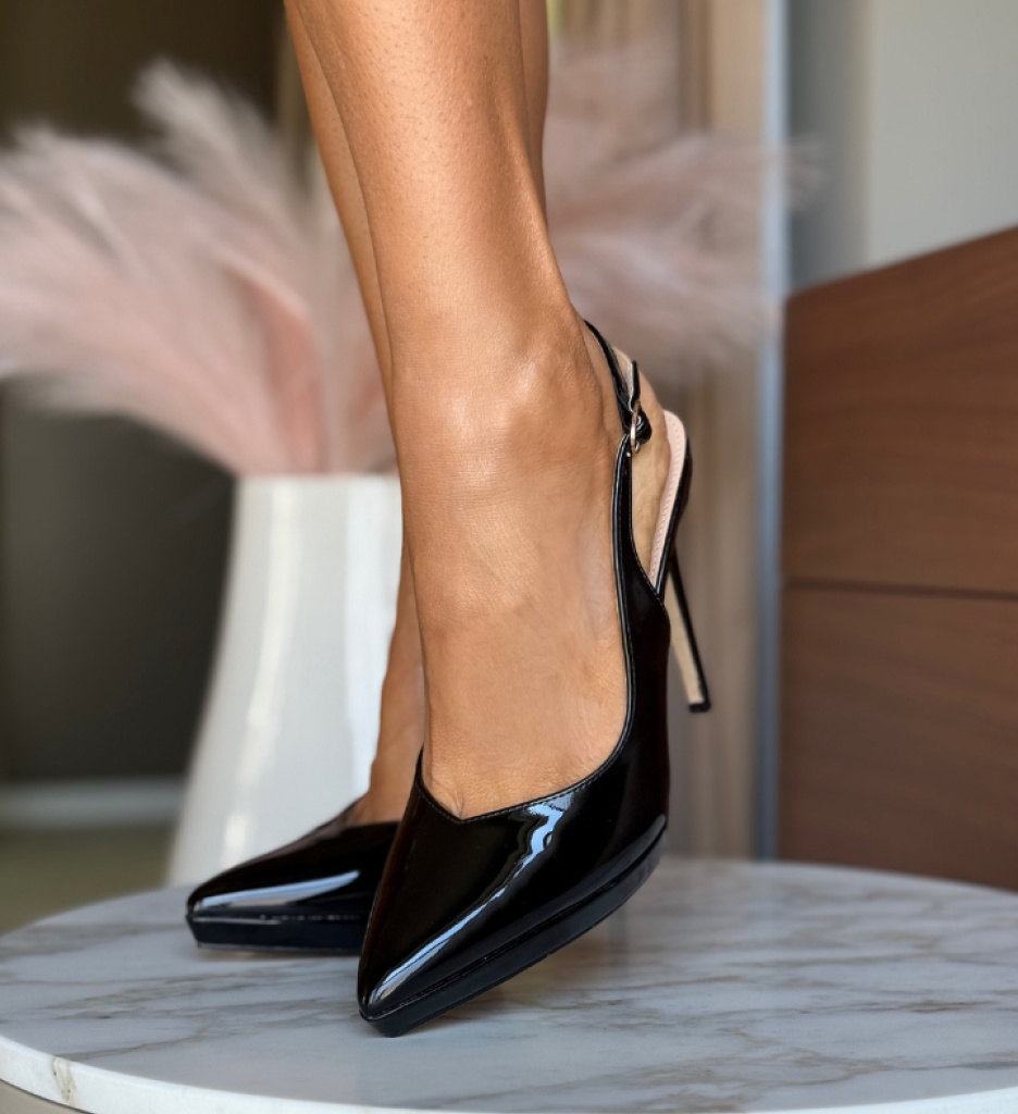 Pantofi Dama Rajendra Negri | Eleganță Asigurată - imagine 2