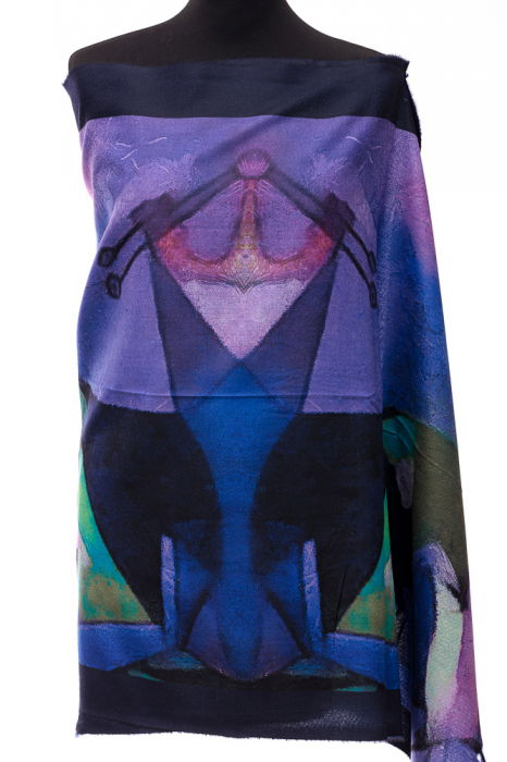 Esarfă Casmir Shopika - Design Abstract Eleganță