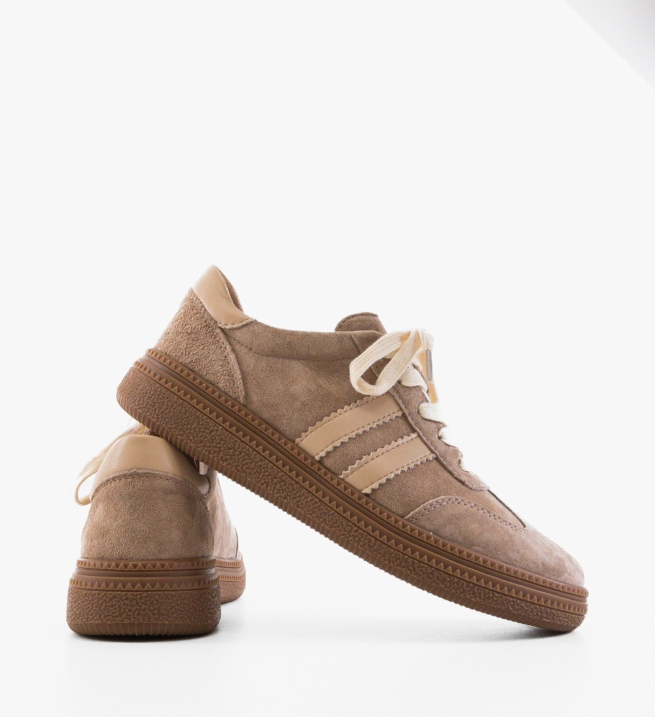 Sneakers Dama Marok Khaki - Confort și Stil Sport - imagine 3