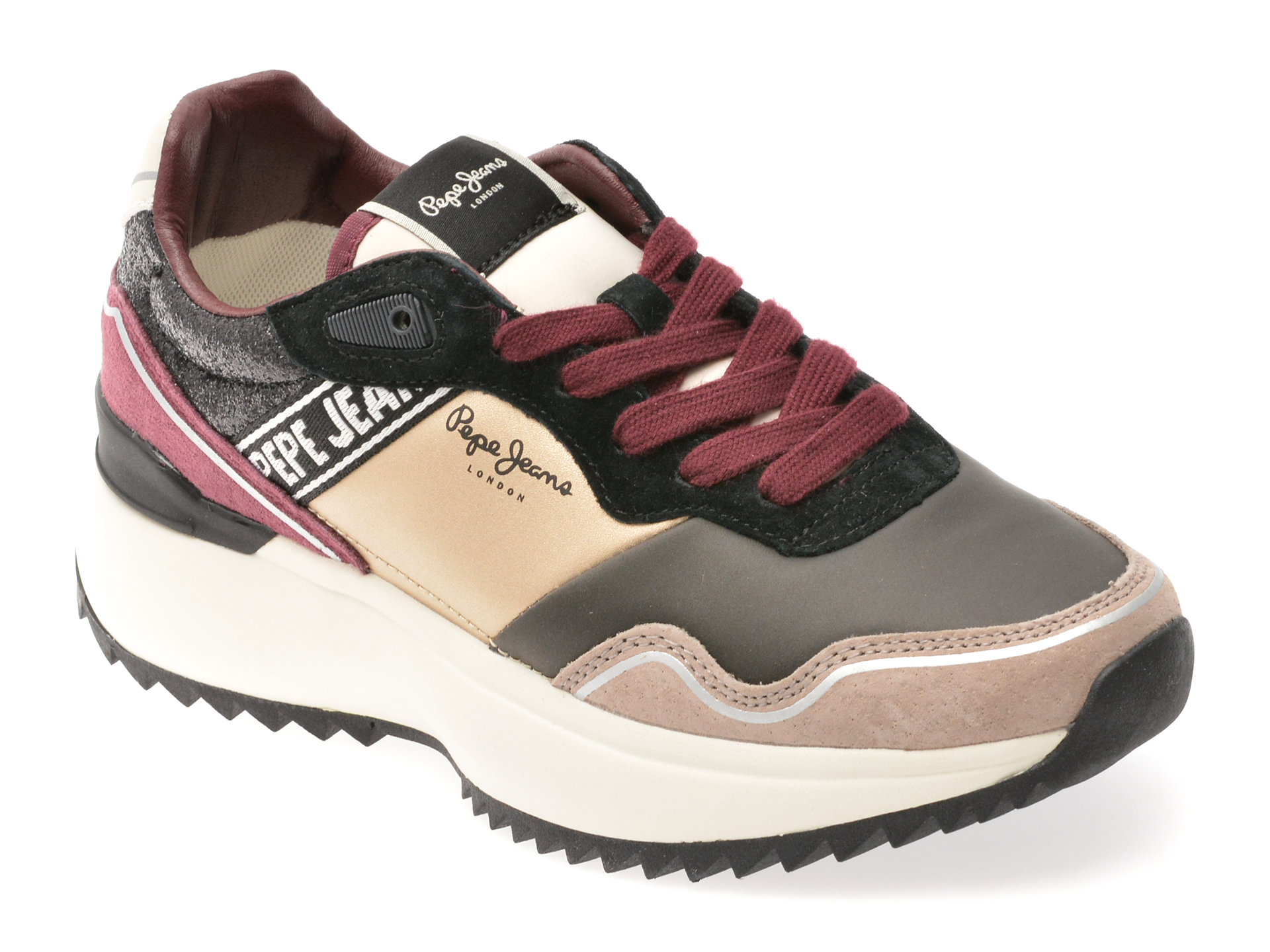 Pantofi Sport Pepe Jeans din Piele Naturală