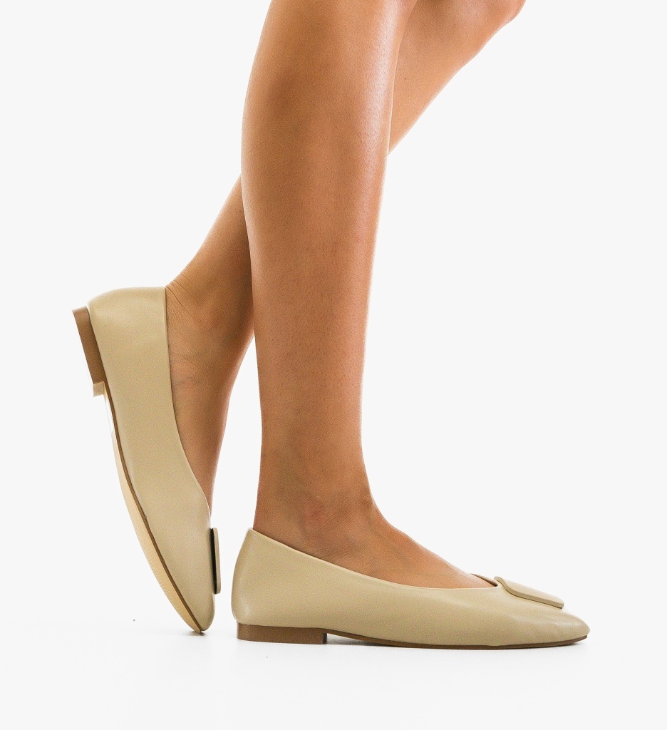 Balerini Katry Nude - Confort și Eleganță