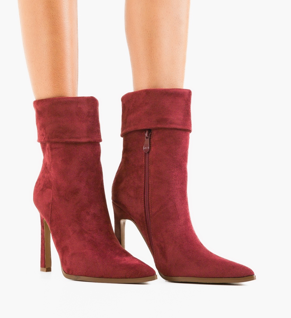 Botine Dama Tyta Grena | Eleganță și Stil - imagine 3