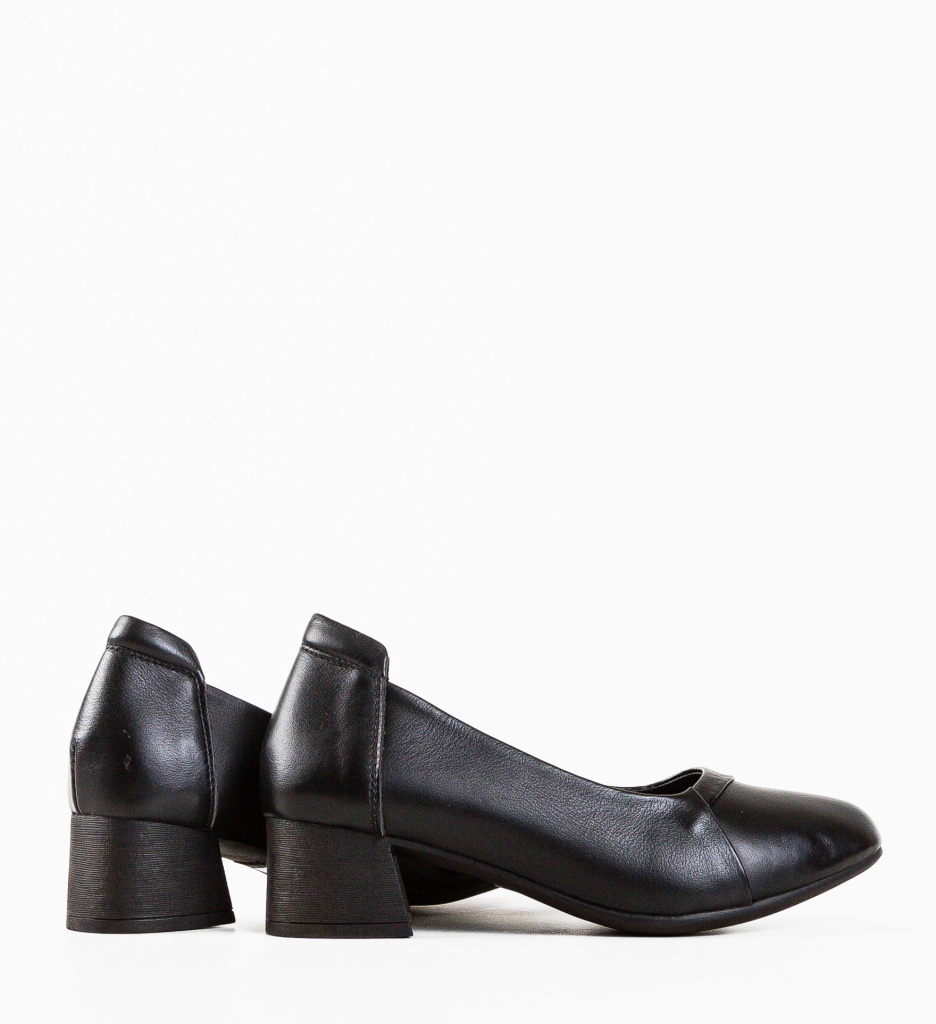 Pantofi cu Toc Hebba Negri | Eleganță și Stil - imagine 2
