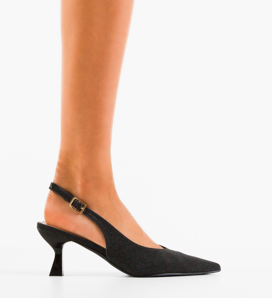 Pantofi Bonnay Negri Eleganți pentru Ocazii Speciale - imagine 5