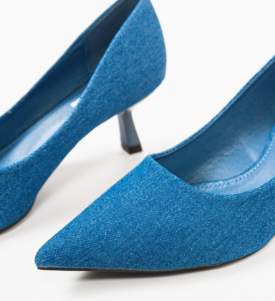 Pantofi dama Barro Albastri Depurtat | Eleganță - imagine 7