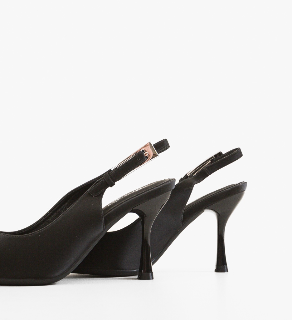 Pantofi Dama Lorr Negri | Eleganță și Stil - imagine 5