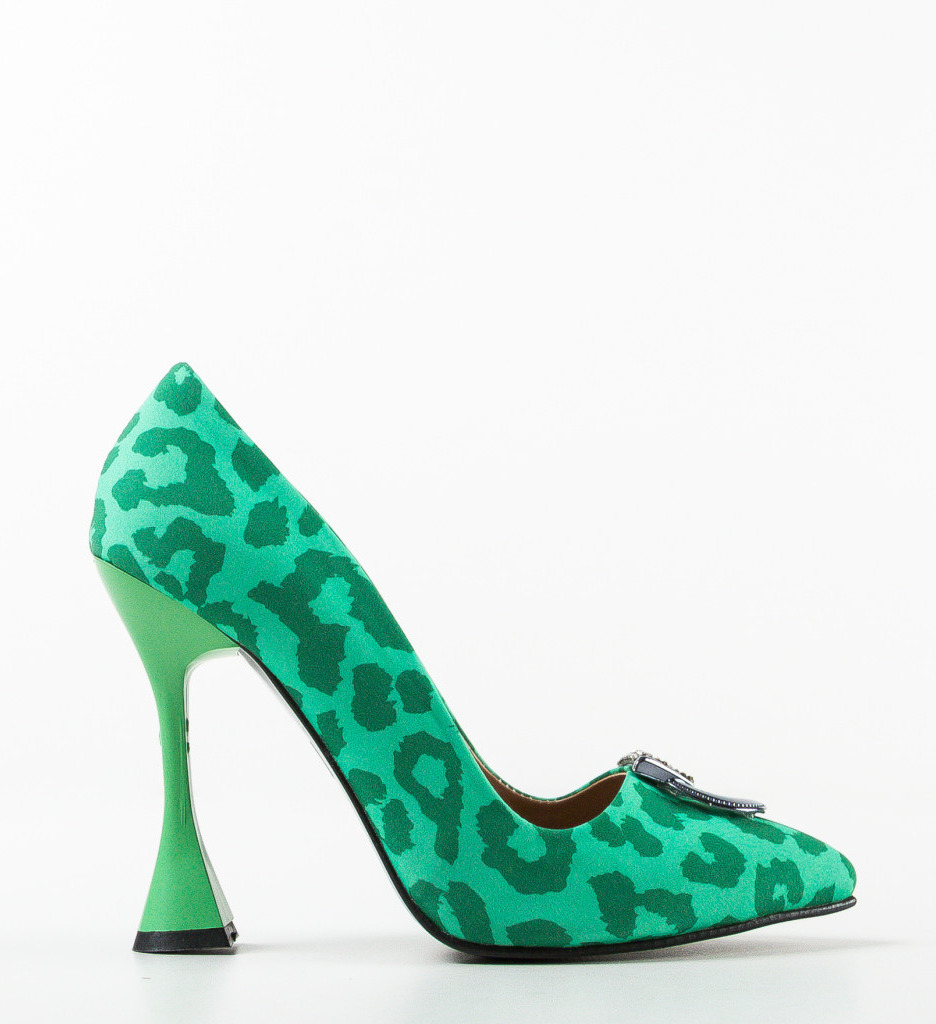 Pantofi Provok Verde - Eleganță și Stil - imagine 6