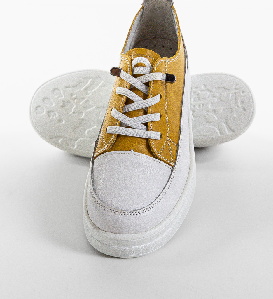 Sneakers Versec Galbeni | Confort și Stil - imagine 5