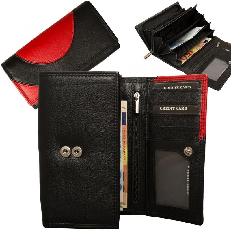 Portofel Dama Delis Yara Piele Naturala - imagine 3