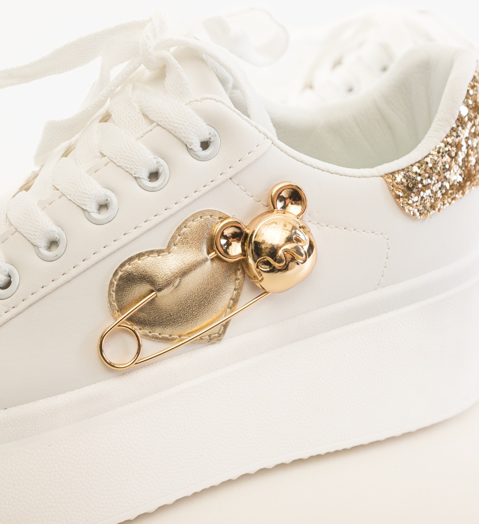 Sneakers Dama Neela Aurii | Stil și Confort - imagine 5