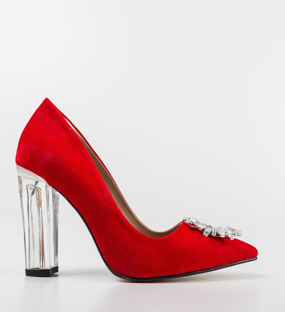 Pantofi Unka Rosii cu Toc - Eleganță Asigurată - imagine 5