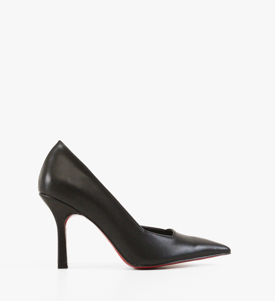 Pantofi Stiletto Vobka Negri - Eleganță Asigurată - imagine 7