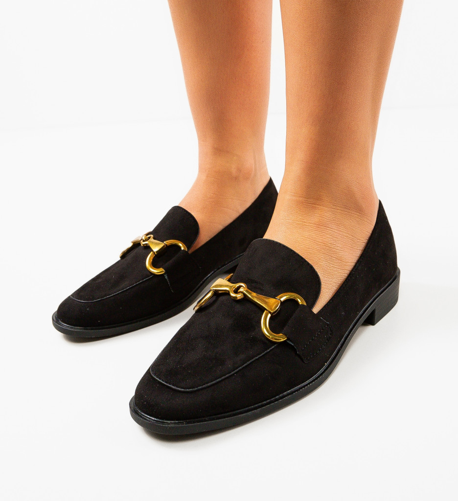 Pantofi Casual Smola Negri - Stil și Confort Zilnic - imagine 2