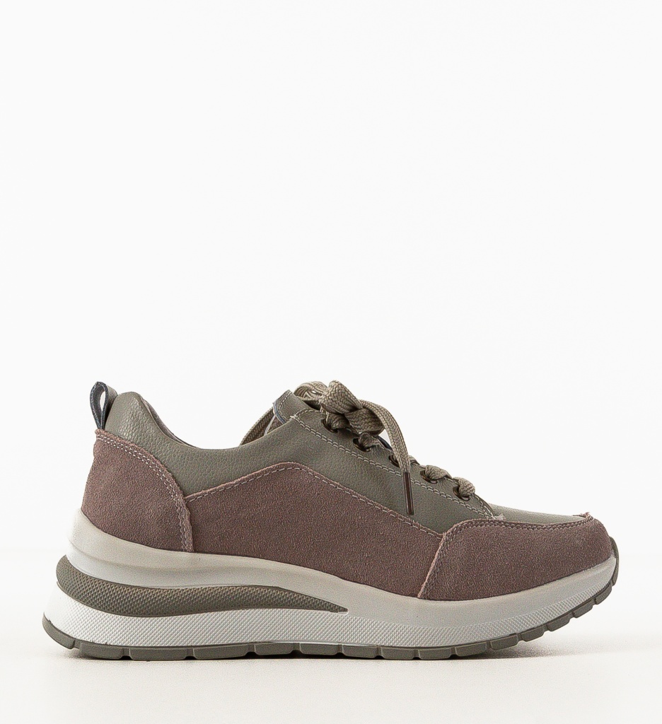 Sneakers Dama Likolas Gri - Confort și Stil - imagine 3